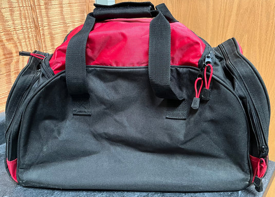 Port & Co. Trophy Gear Bag - Black/Red - National Little Britches Rodeo