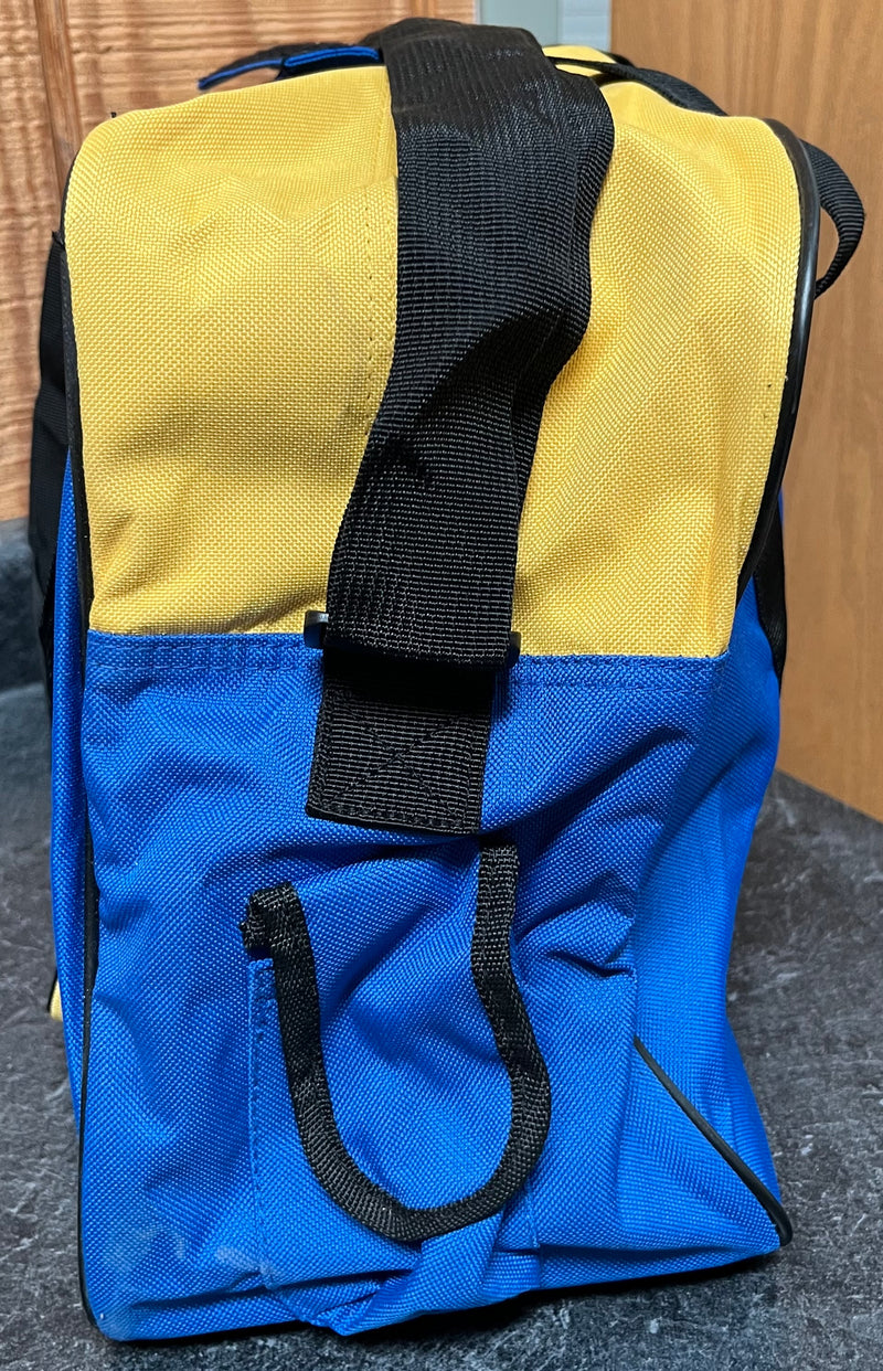 Load image into Gallery viewer, Pro Choice Trophy Gear Bag - Blue/Yellow - Wrangler/Corral West
