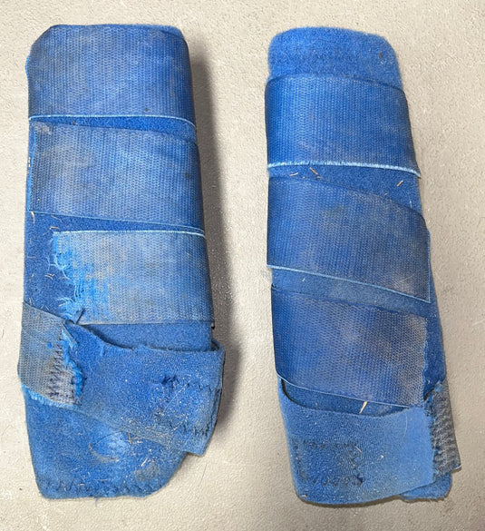 Used Pro Choice SMB II Protective Boots - Blue - Medium