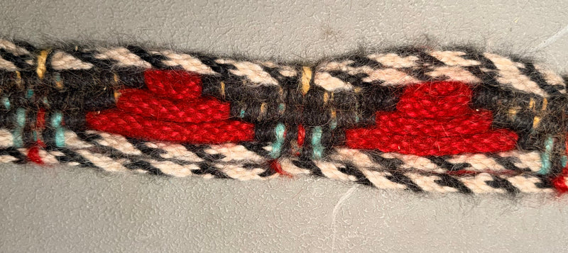 Load image into Gallery viewer, Used Mohair Wither Strap - Red/Black/White
