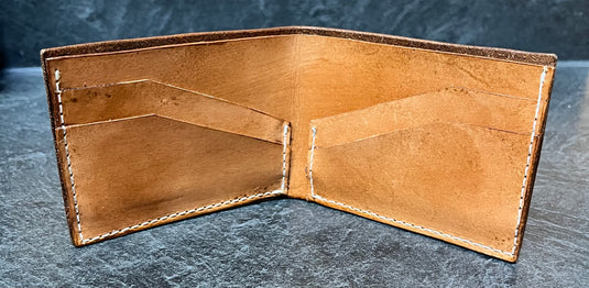 Bi-Fold Wallet - Basketweave/Floral