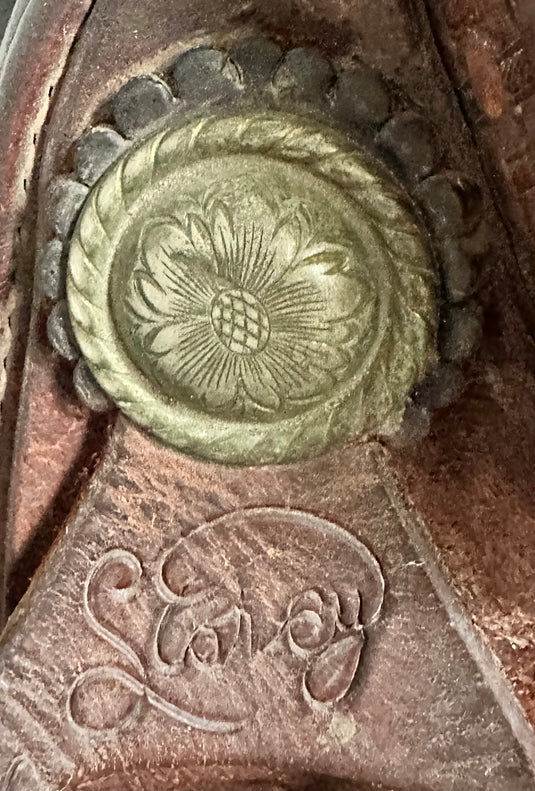 Used Jim Stoney Barrel Saddle 12.5"