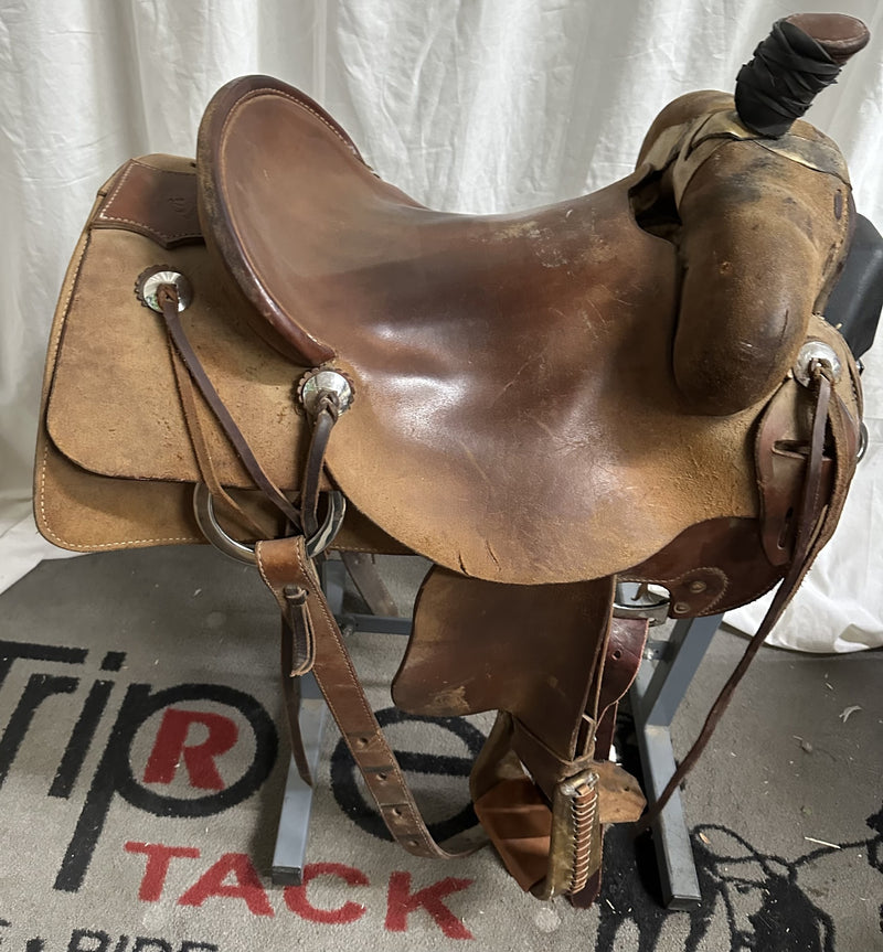 Load image into Gallery viewer, Used Will Burgess Rancher Saddle

