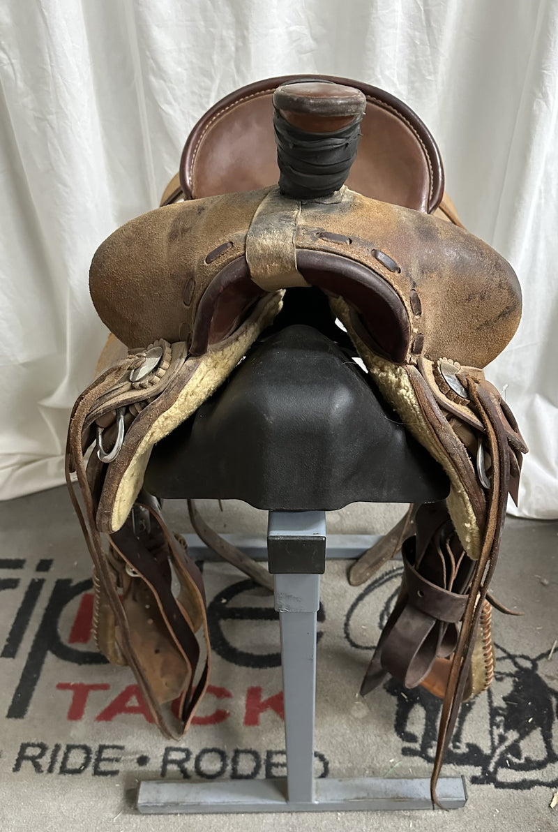 Load image into Gallery viewer, Used Will Burgess Rancher Saddle

