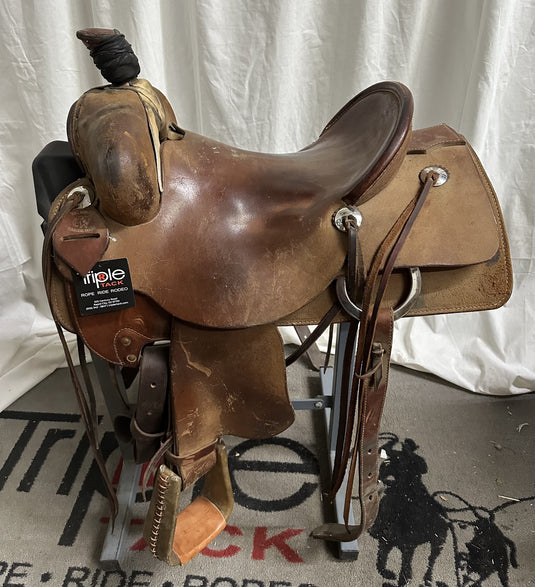 Used Will Burgess Rancher Saddle