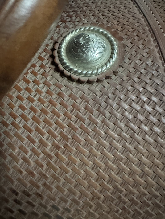 Used Bob's Custom NRHA Futurity Reining Trophy Saddle 16"