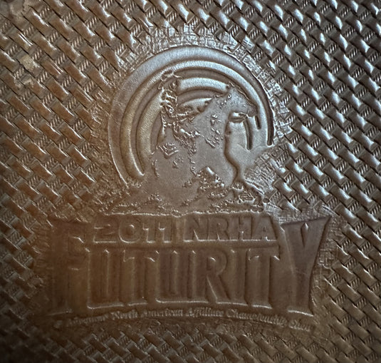 Used Bob's Custom NRHA Futurity Reining Trophy Saddle 16"