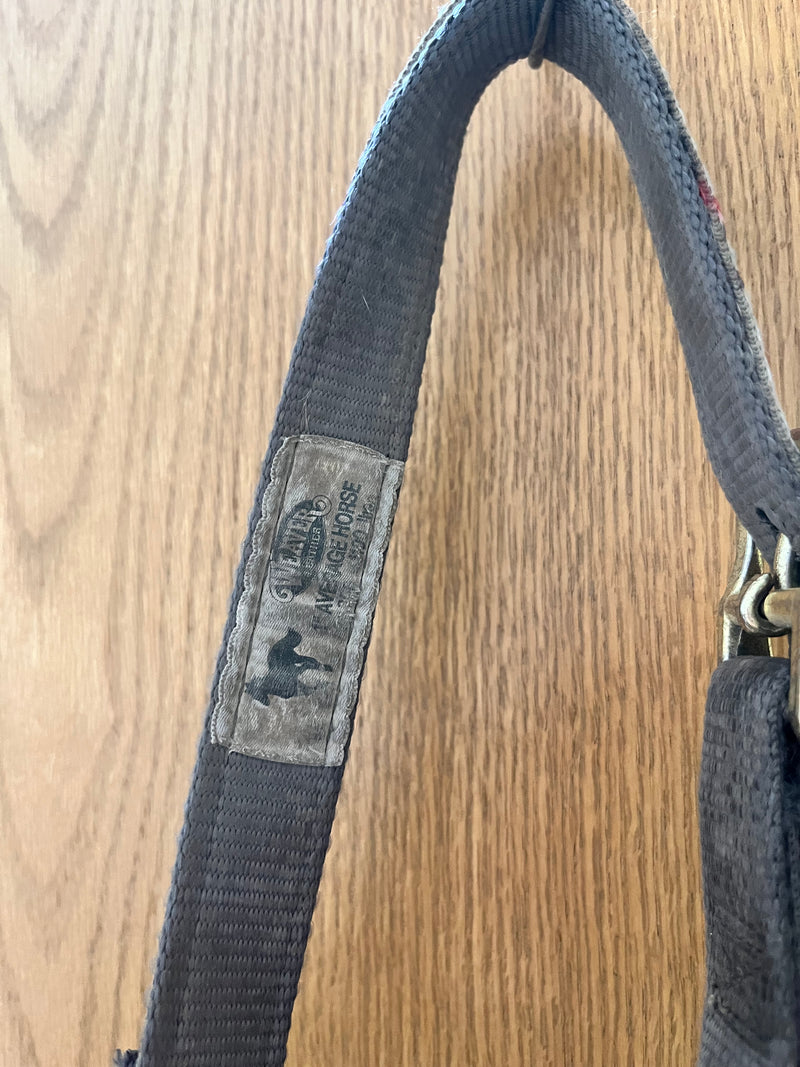 Load image into Gallery viewer, Used Nylon Halter - Gray/Aztec
