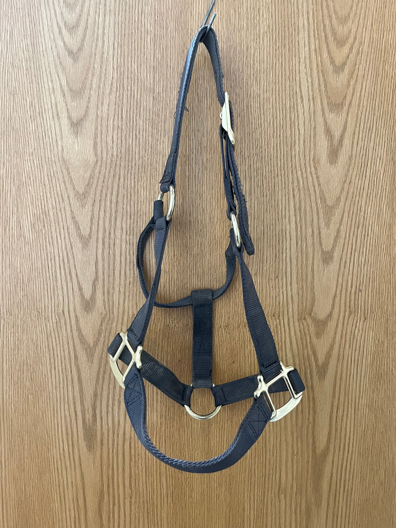 Load image into Gallery viewer, Used Small Nylon Halter - Gray
