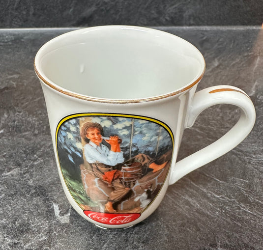 1932 Coco-Cola Norman Rockwell Coffee Cup