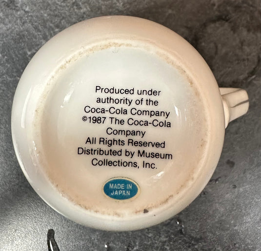 1932 Coco-Cola Norman Rockwell Coffee Cup