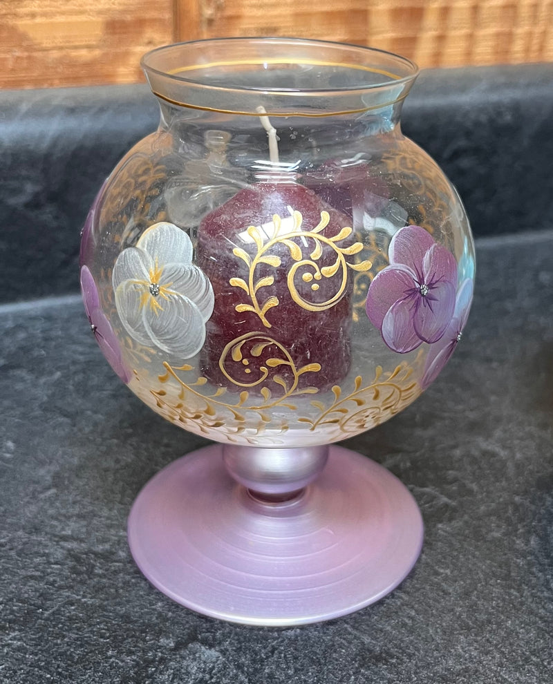 Load image into Gallery viewer, Vintage Madiggan Candle Goblet
