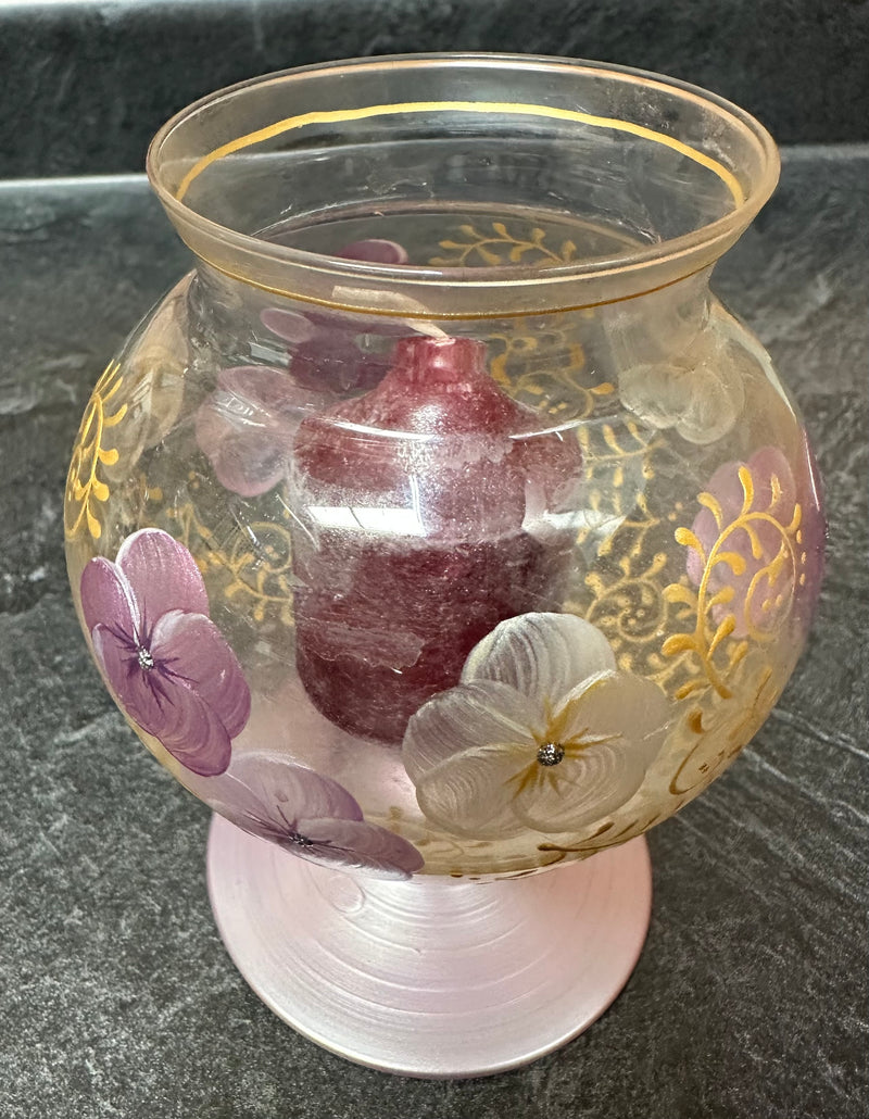 Load image into Gallery viewer, Vintage Madiggan Candle Goblet
