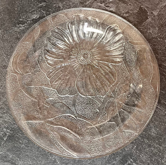 Vintage KIG Hibiscus Dinner Plate