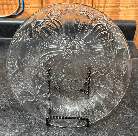 Vintage KIG Hibiscus Dinner Plate