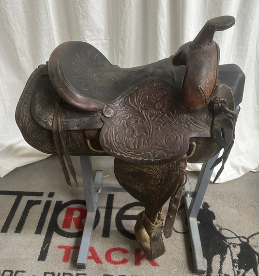 Used Old Style No Name Saddle 14.5"