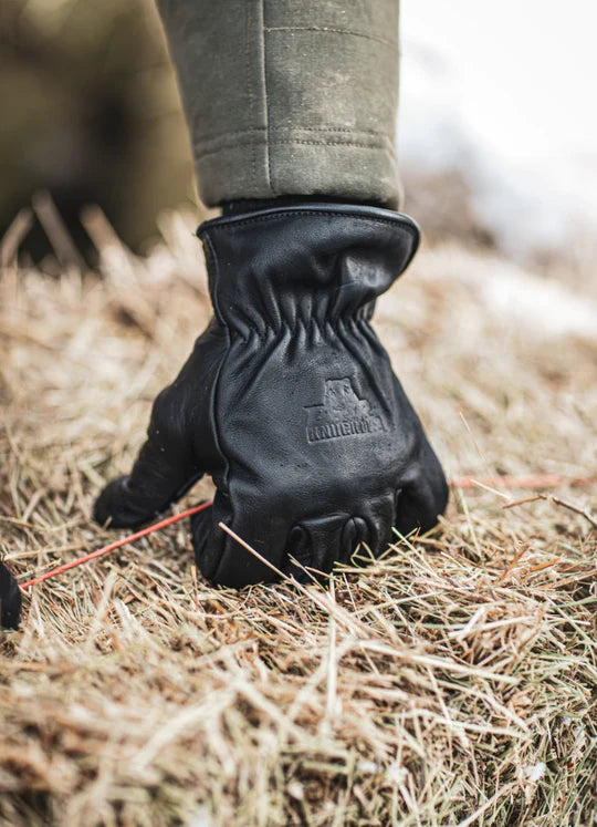 Load image into Gallery viewer, Bear Knuckles Midnight Lined Water Resistant Cowhide Driver Glove
