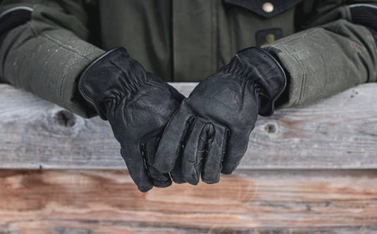 Bear Knuckles Midnight Lined Water Resistant Cowhide Driver Glove