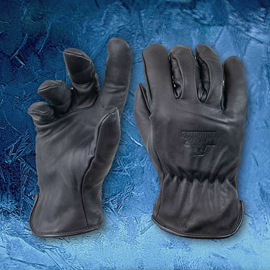 Load image into Gallery viewer, Bear Knuckles Midnight Lined Water Resistant Cowhide Driver Glove
