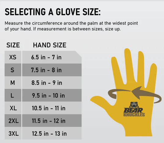 Bear Knuckles Midnight Lined Water Resistant Cowhide Driver Glove
