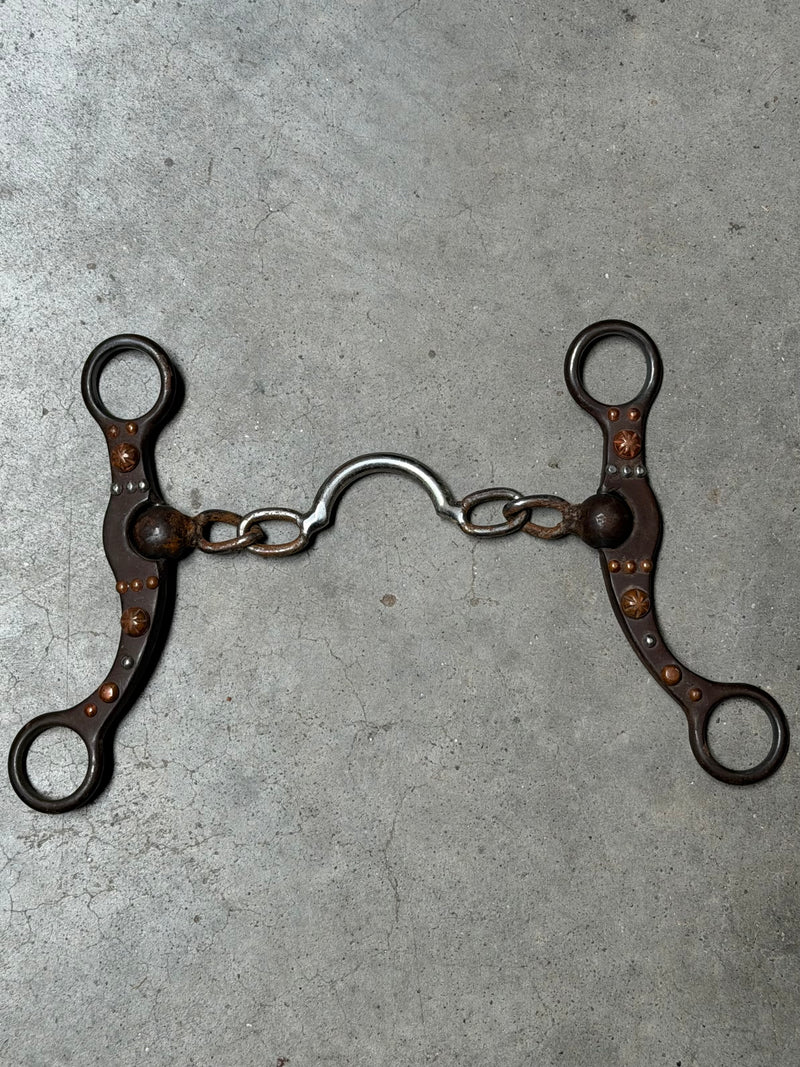 Load image into Gallery viewer, Used PC Copper Dot Low Ported Chain Bit

