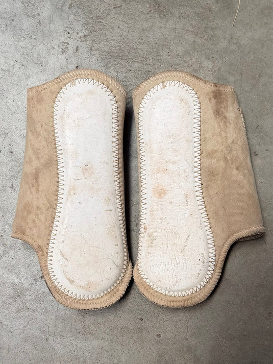 Used CE AirWave Classic Splint Boots - White - Large