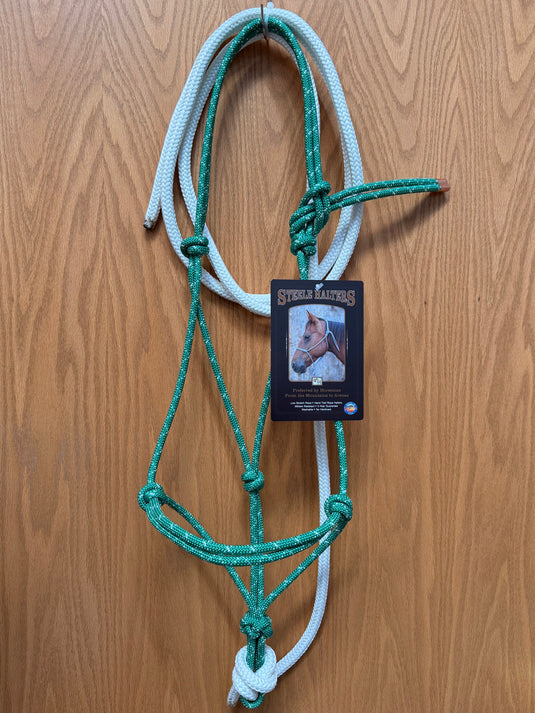Steele Rope Halter with 10' Lead - Standard Horse