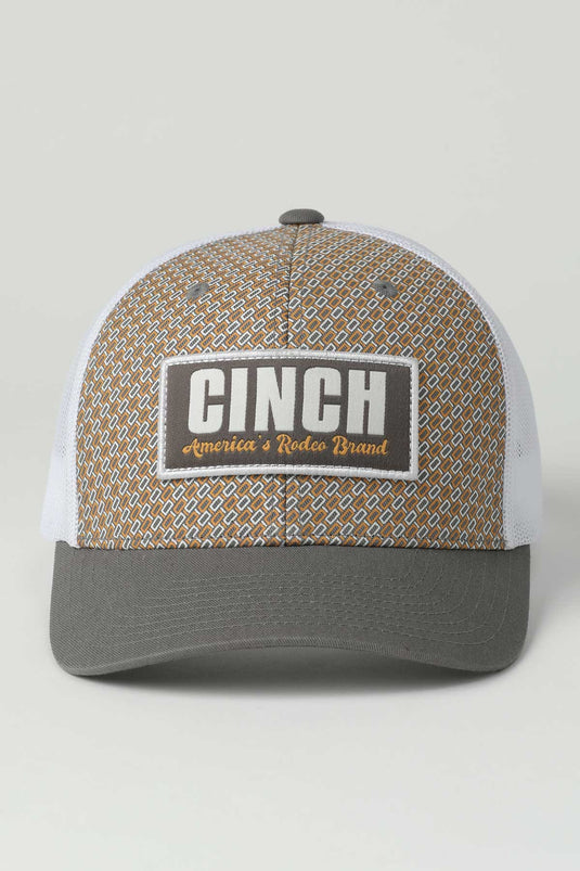 Cinch Womens Trucker Ball Cap - Gray