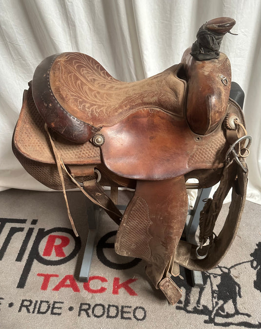 Used Circle Y Team Roper Saddle 15