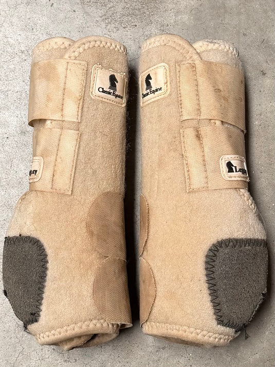 Used CE Legacy Protective Boots - White - Medium - Front