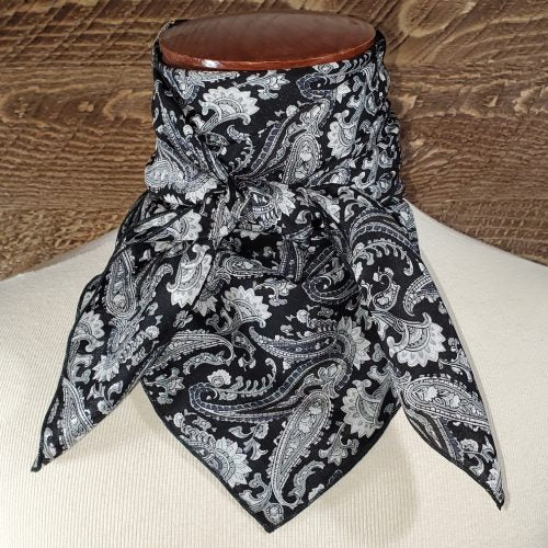 Load image into Gallery viewer, Medium Weight Exclusive Paisley Wild Rag - 36"x36"
