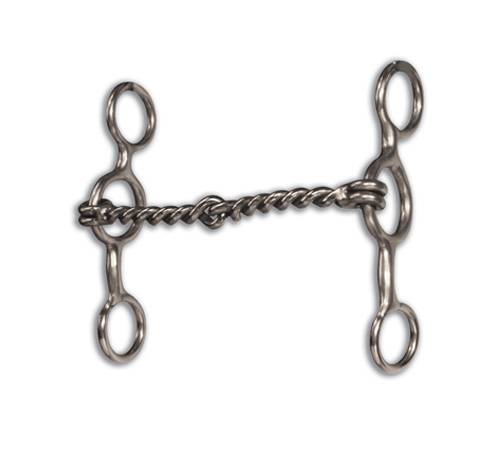 Professional's Choice Equisential Performance Short Shank Twisted Wire Snaffle Bit