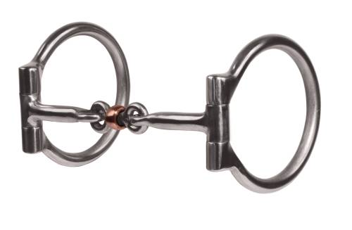 Professional's Choice Equisential D-Ring Smooth Dogbone Snaffle Bit