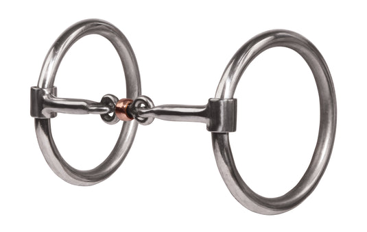 Professional's Choice Equisential O-Ring Smooth Dogbone Snaffle Bit