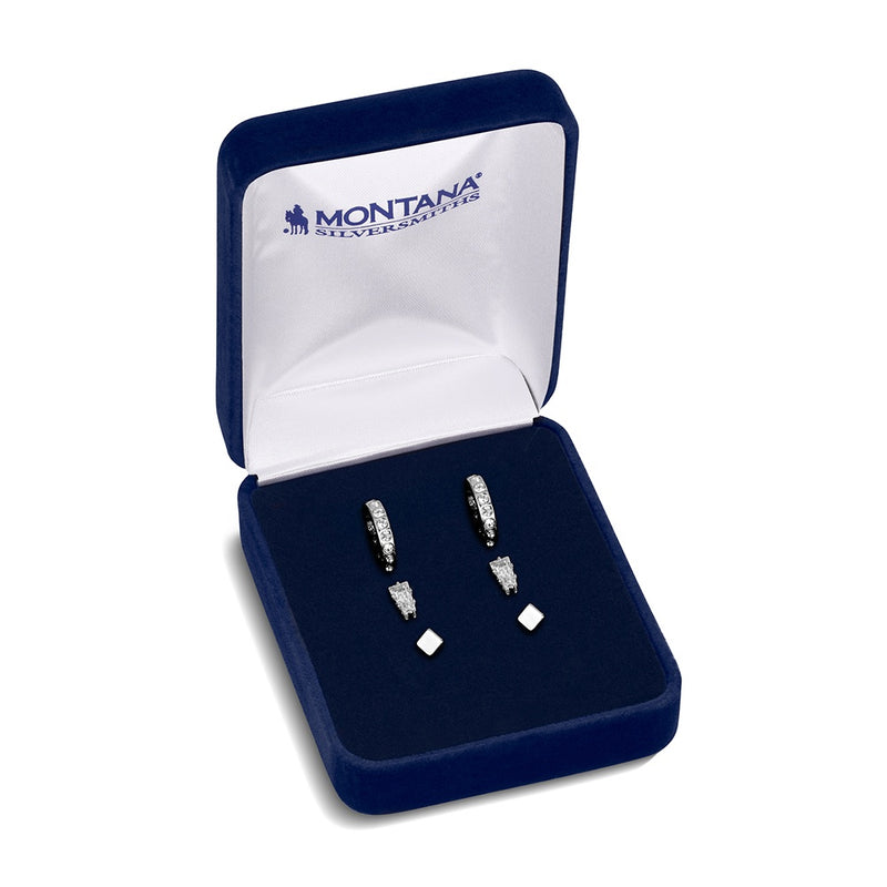 Load image into Gallery viewer, Montana Silversmith's Different Perspectives Earring Set
