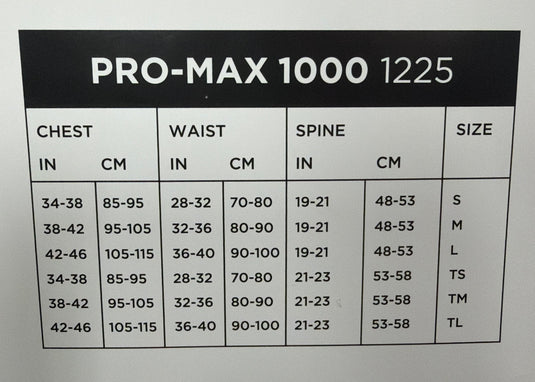 Phoenix Pro Max 1000 Rodeo Vest Black Cordura