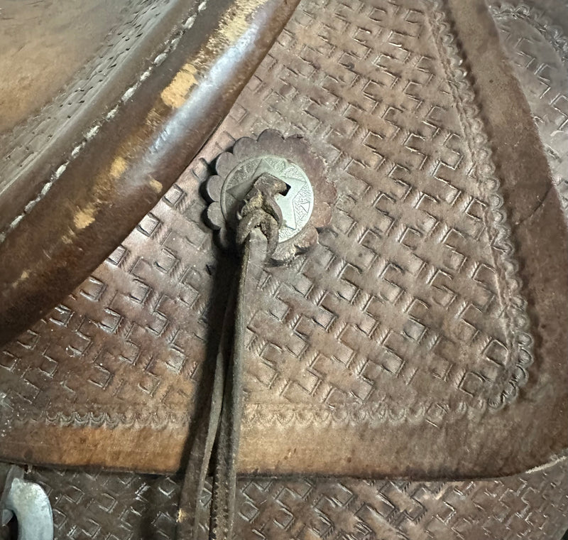 Load image into Gallery viewer, Used No Name Tapadero Saddle 14"

