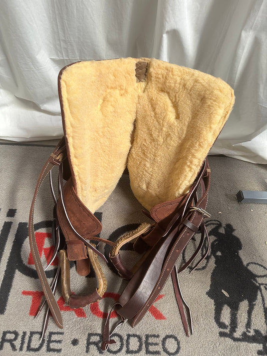Triple R Kid Modified Association Rancher Saddle 10"
