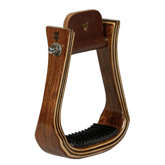 Professional's Choice Wood Barrel Stirrups - 2"