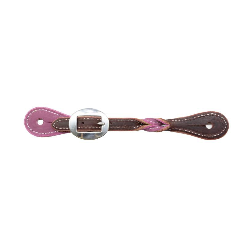 Load image into Gallery viewer, Professional's Choice Orchid Twist Spur Straps
