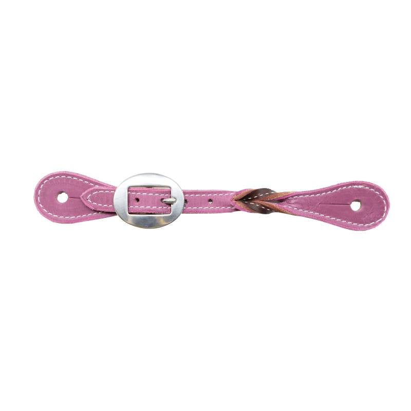 Load image into Gallery viewer, Professional's Choice Orchid Twist Spur Straps
