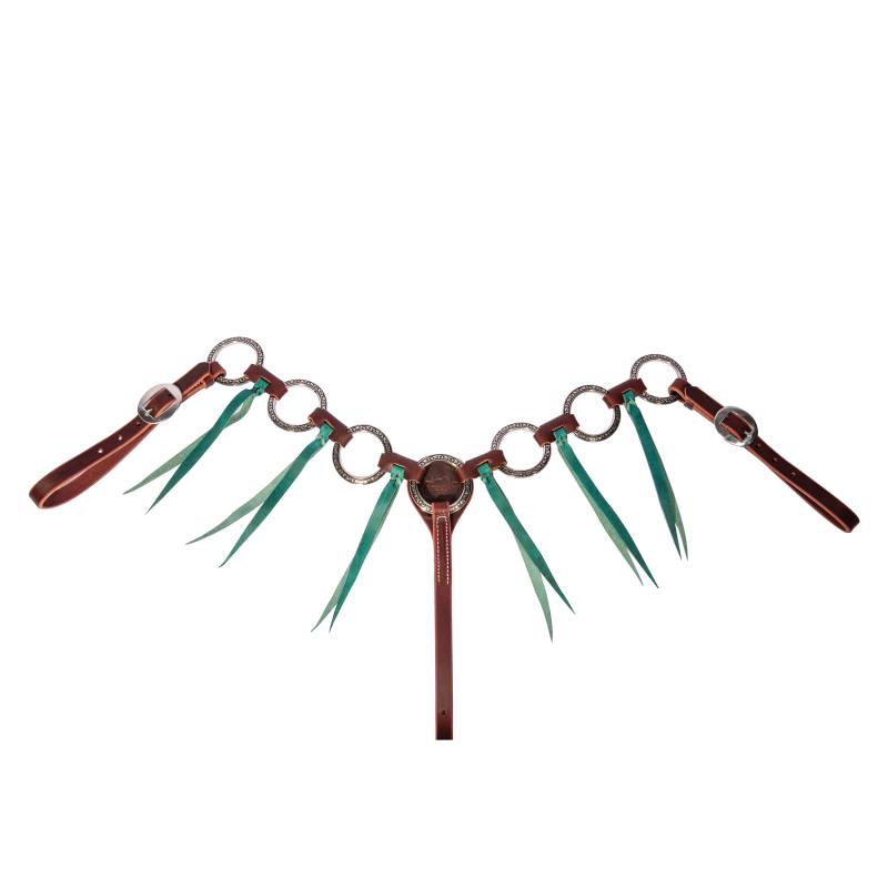 Load image into Gallery viewer, Professional's Choice Ring Tassel Pony Breast Collar
