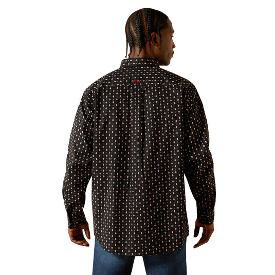 Ariat Mens Thorin Classic Fit Long Sleeve Shirt - Black