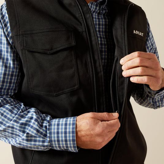 Ariat Mens Concealed Carry Sentinel Vest - Black