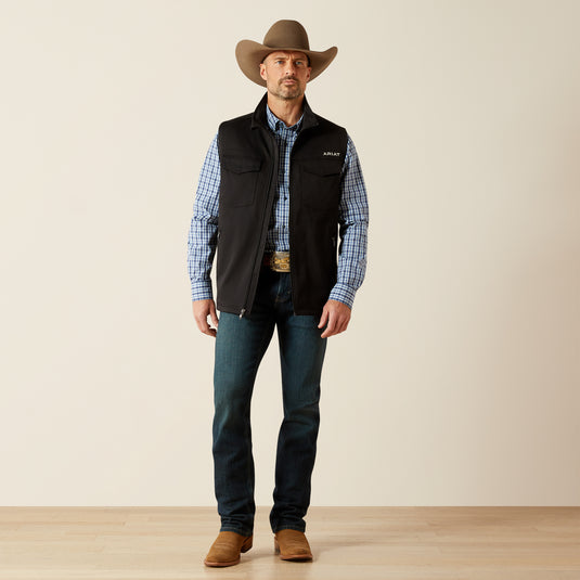 Ariat Mens Concealed Carry Sentinel Vest - Black