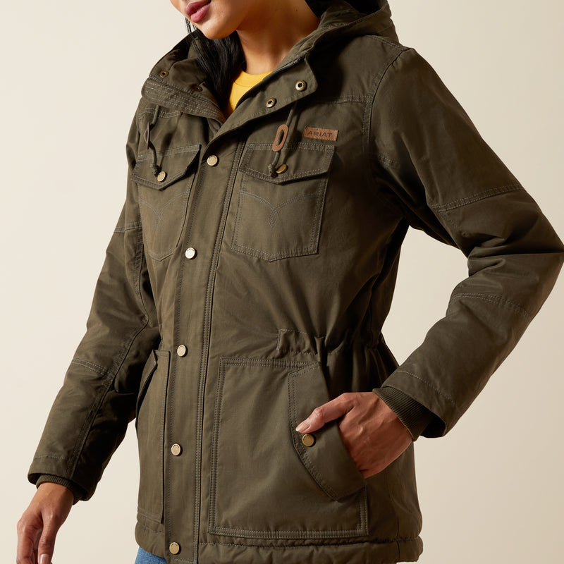 Load image into Gallery viewer, Ariat Womens Grizzly 2.0 Parka - Earth
