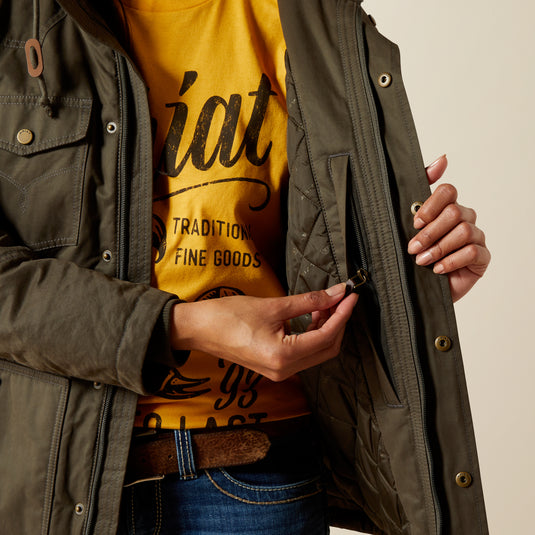 Ariat Womens Grizzly 2.0 Parka - Earth