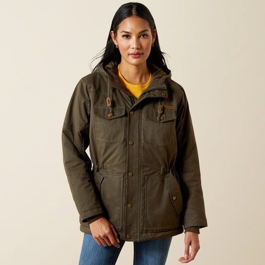 Ariat Womens Grizzly 2.0 Parka - Earth