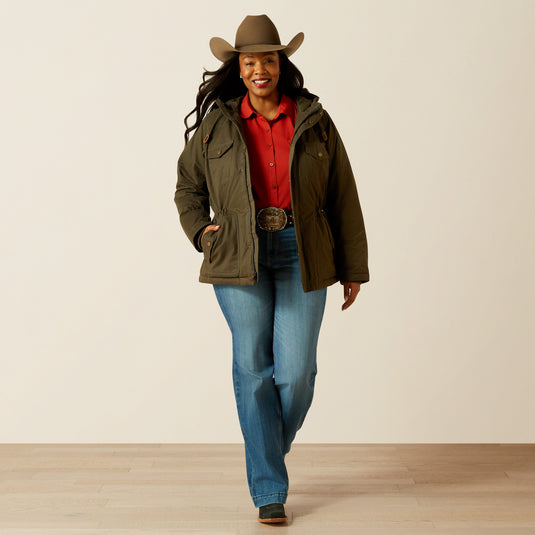 Ariat Womens Grizzly 2.0 Parka - Earth