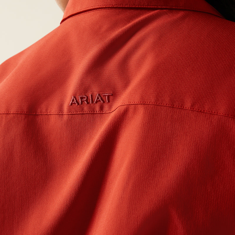 Load image into Gallery viewer, Ariat Womens Kirby Pro Solid Shirt - Ketchup

